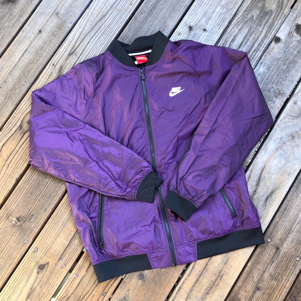 Nike Purple windbreaker